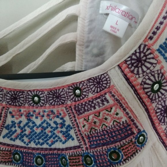 Xhilaration Dress, Large. White color. - Picture 6 of 9